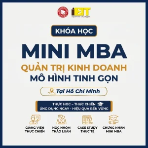 Mini MBA – Quản trị kinh doanh mô hình tinh gọn Online tại TP Hồ Chí Minh