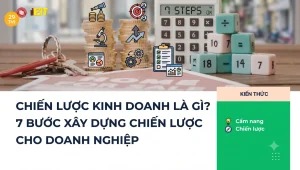 CHIẾN LƯỢC KINH DOANH LÀ GÌ? 7 BƯỚC XÂY DỰNG CHIẾN LƯỢC CHO DOANH NGHIỆP